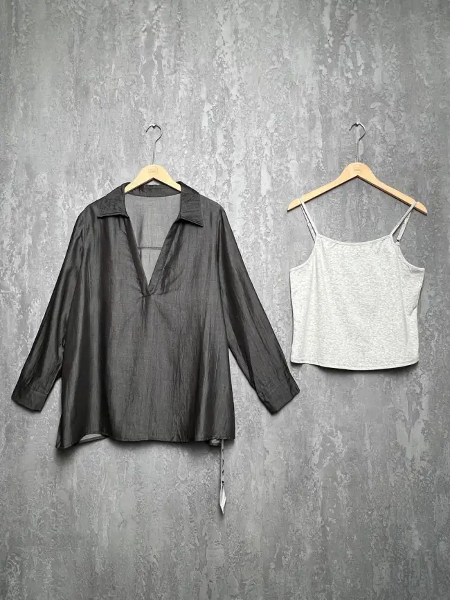 Костюм тройка 8092 Размеры 48-58 фото 6