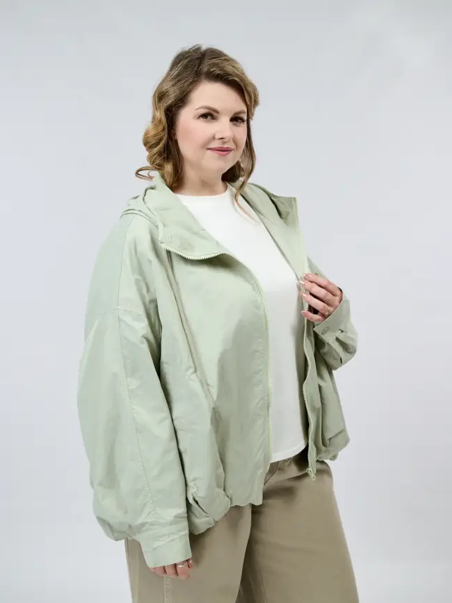 Ветровка облегченная с капюшоном 25185 Размер 52-58 фото 57