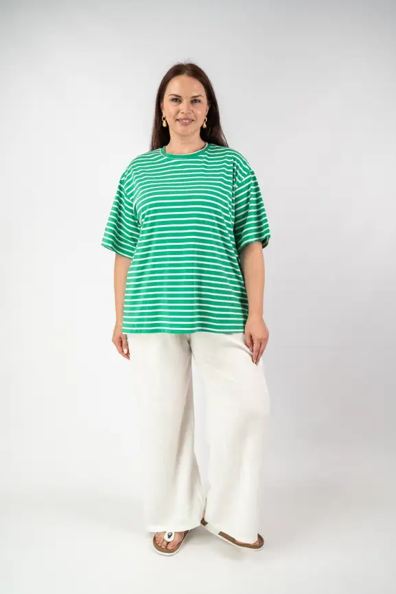 Футболка в полоску ЭттоПлюс 034 Размер 50-58 фото 49