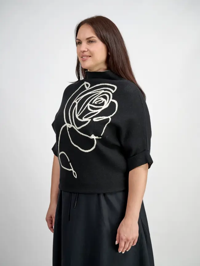 Джемпер "Роза" 893 Размер 48-56 фото 21