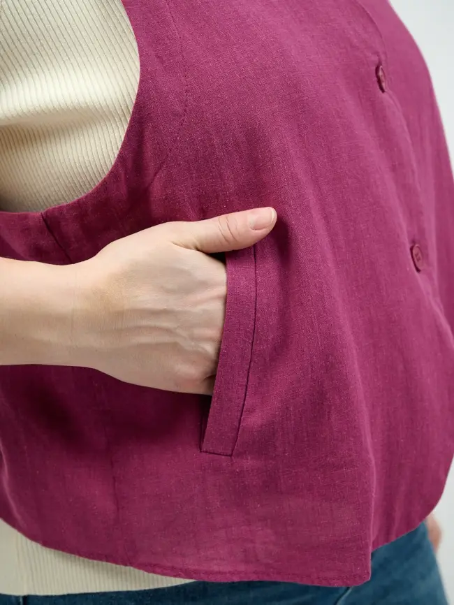 Жилет 25017 Размер 50-56 фото 42