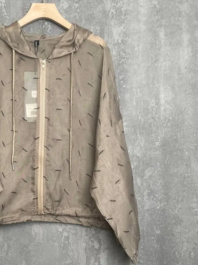 Ветровка-пыльник с принтом 6717 фото 21