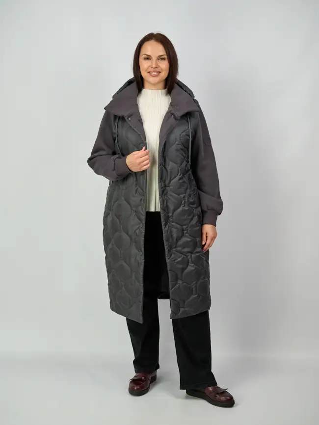 Пальто New Color 3178 Размер 52-56 фото 6