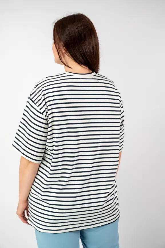 Футболка в полоску ЭттоПлюс 034 Размер 50-58 фото 103