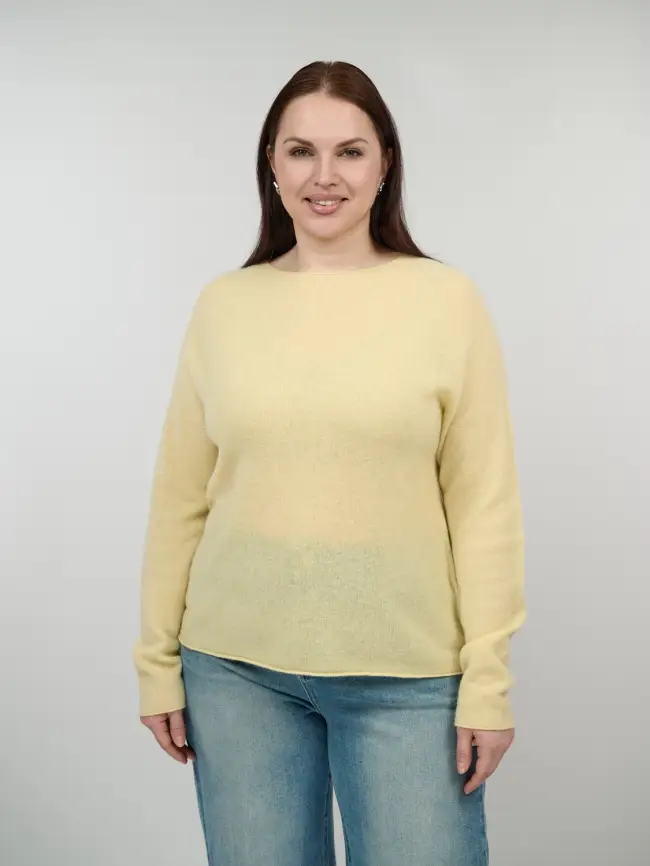 Джемпер шерсть,кашемир 25681 Размер 48-56 фото 22