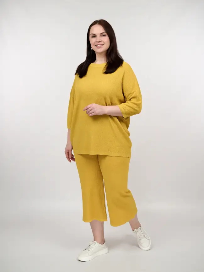 Джемпер ЭттоПлюс 1026 Размер 50-58 фото 16