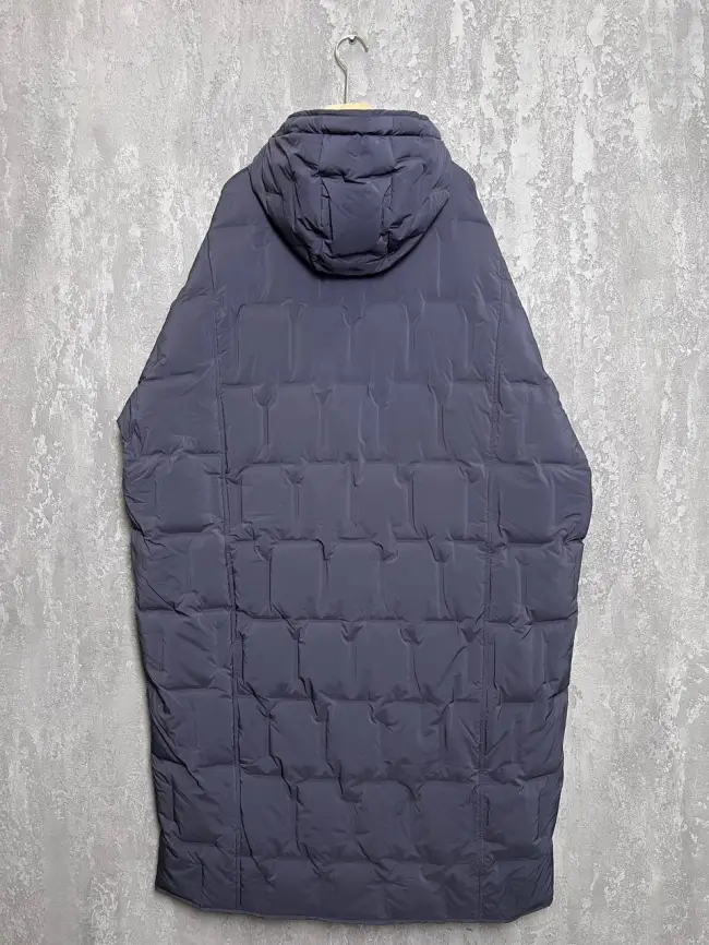 Пуховое пальто 6327 Размеры 50-60 фото 24