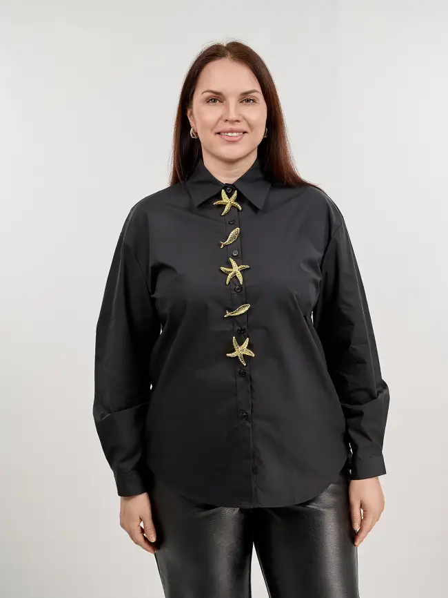 Рубашка 8601 Размер 48-54 фото 15