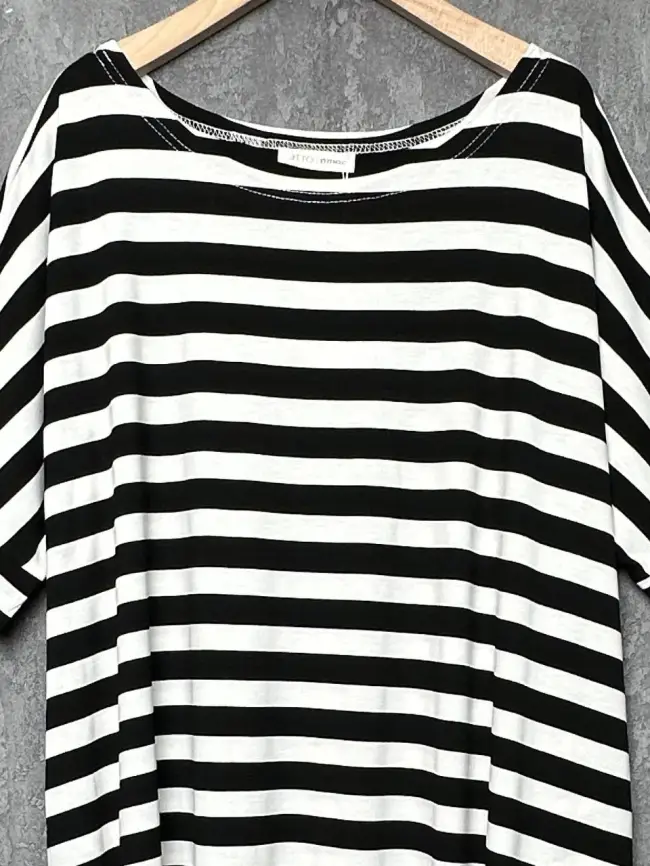 Платье в полоску ЭттоПлюс 0032 размеры 52- 56 фото 49