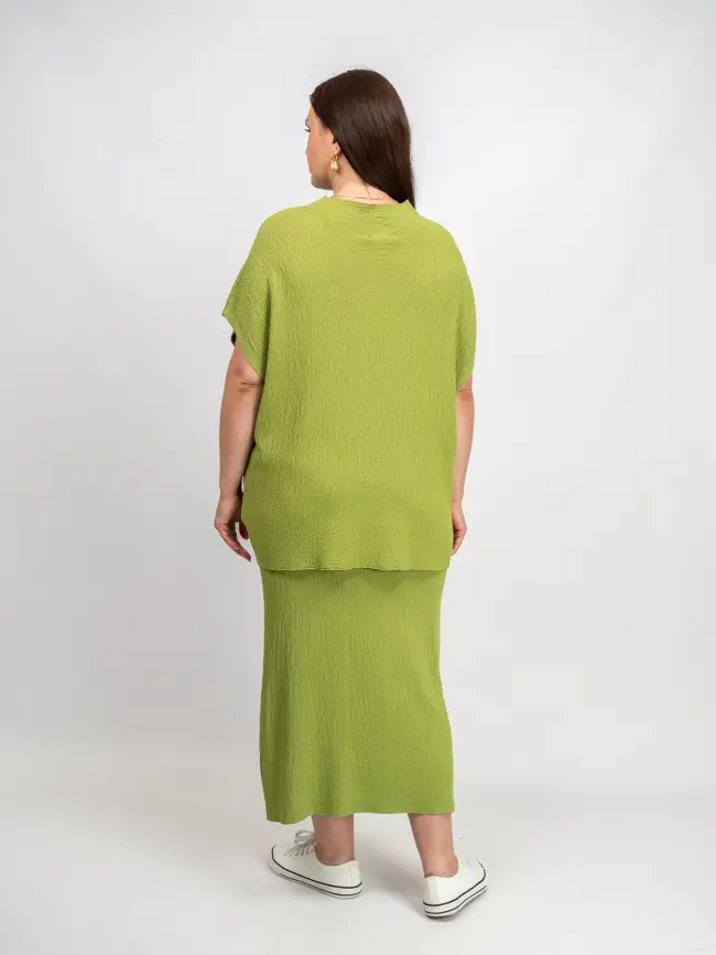 Юбка облегченная трикотажная ЭттоПлюс 2136 Размер 50-58 фото 63