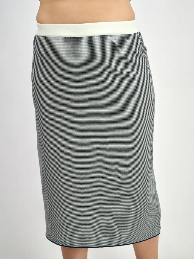 Юбка в полоску ЭттоПлюс 25416 Размер 54-58 фото 28