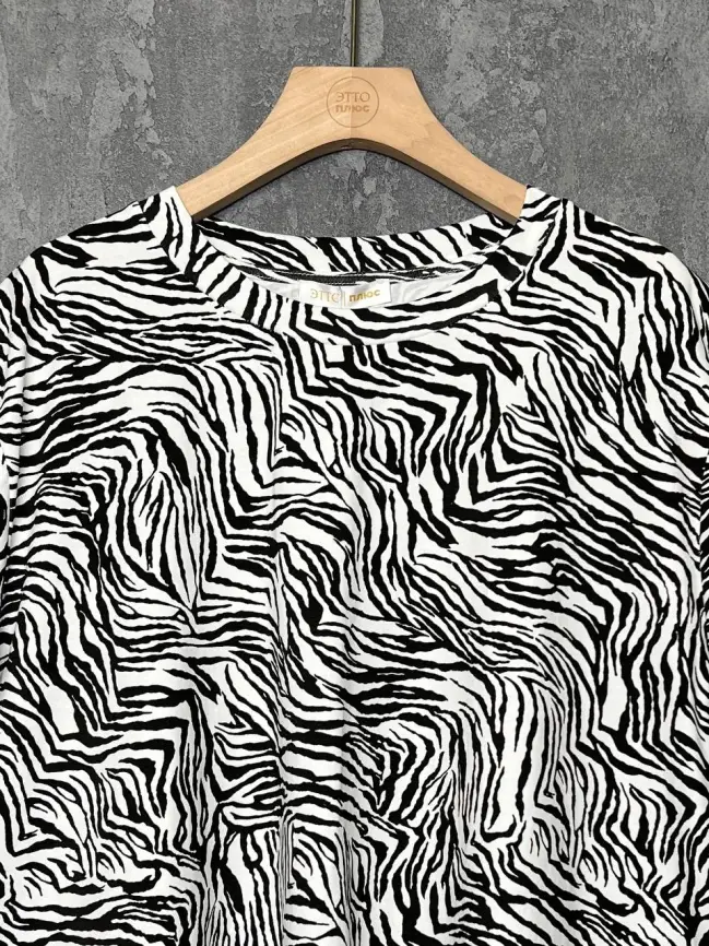 Футболка Зебра ЭттоПлюс 029 Размер 50-58 фото 19