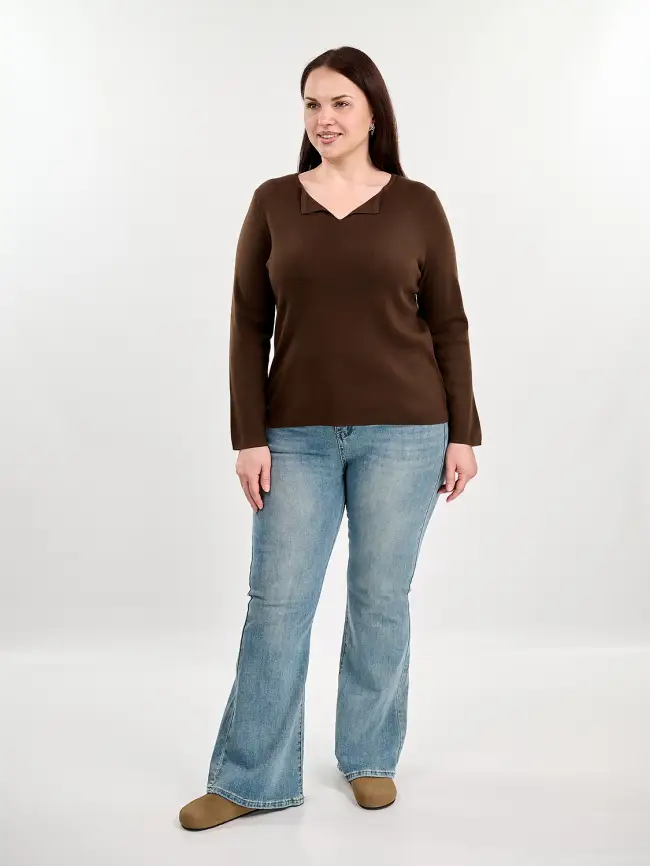 Джемпер 23221 Размер 50-58 фото 19