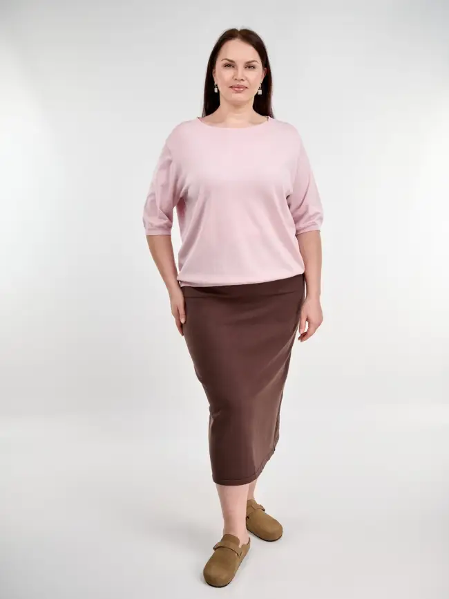 Джемпер 77643 ЭттоПлюс Размер 50-58 фото 98