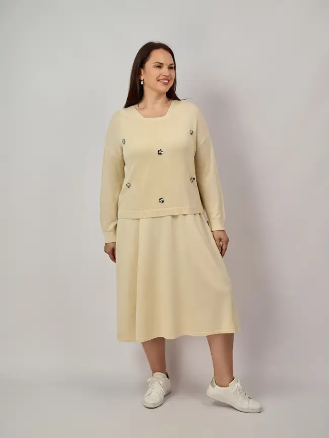 Платье с накидкой 23338 Размер 50-58 фото 26