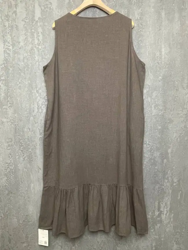 Сарафан волан лен 23300 Размер 54-58 фото 30