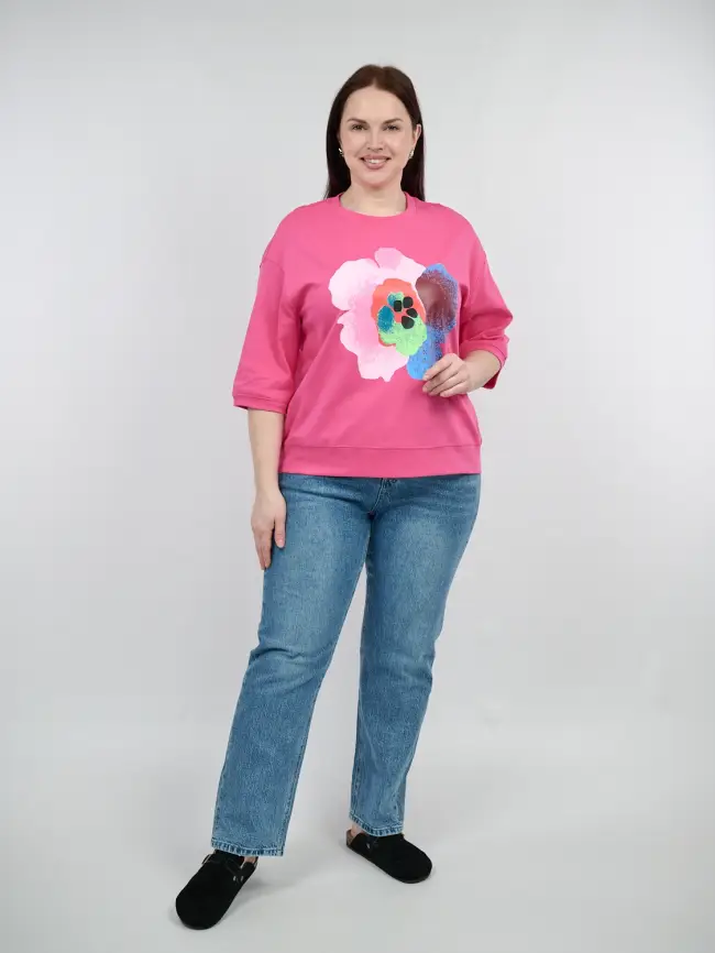 Джинсы 25266 ЭттоПлюс Размер 50-56 фото 64