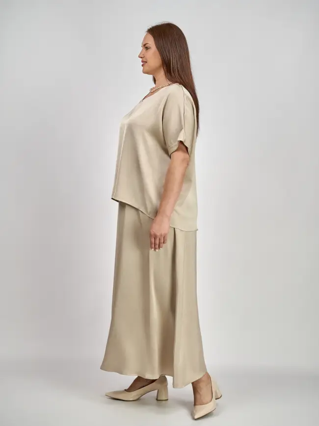 Юбка ЭттоПлюс 1001-2 Размеры 52-58 фото 41