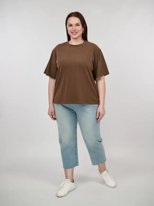 Джинсы 7/8, арт.582 Размер 56-58 фото 1