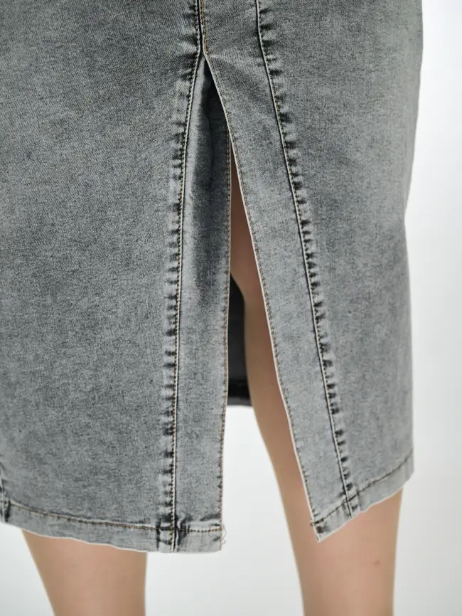 Юбка джинсовая 2331-B Турция фото 12