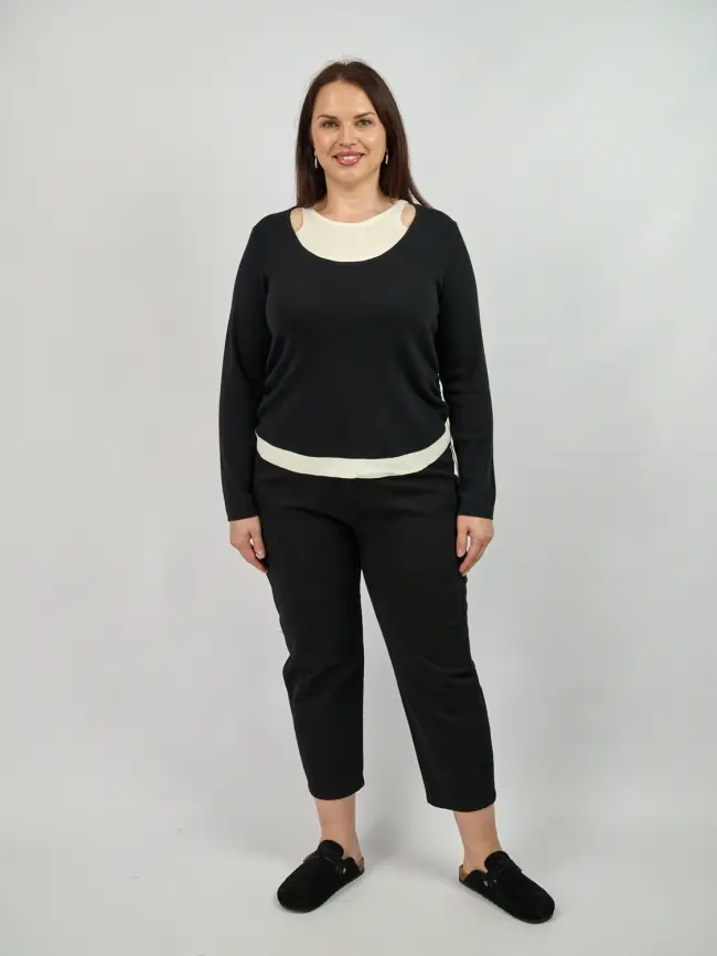 Джемпер 23179 Размер 50-58 фото 3