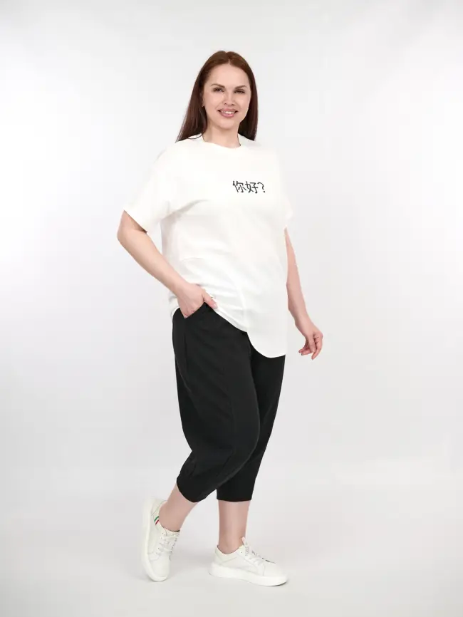 Футболка "Привет" 7191 Размер 50-56 фото 5