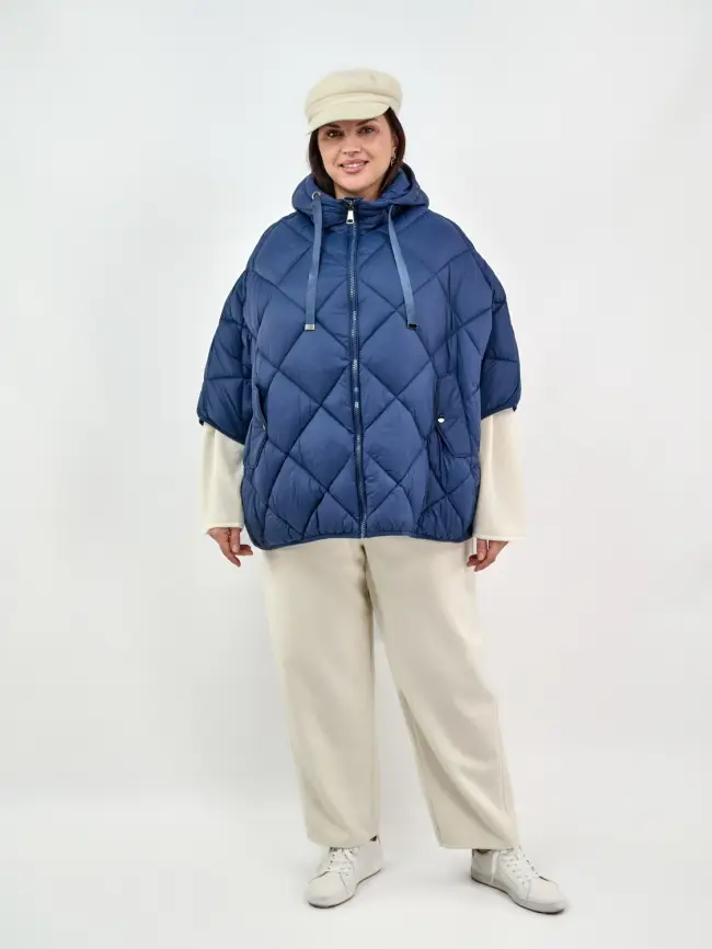 Пончо Италия 2335 Размер 48-62 фото 2