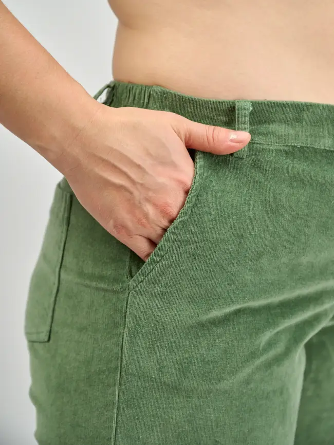 Брюки вельвет ЭттоПлюс 25271 Размеры 54-60 фото 31