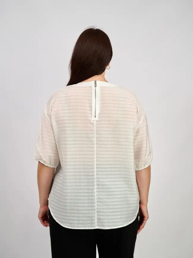 Блуза 9533 размер 52- 58 фото 7