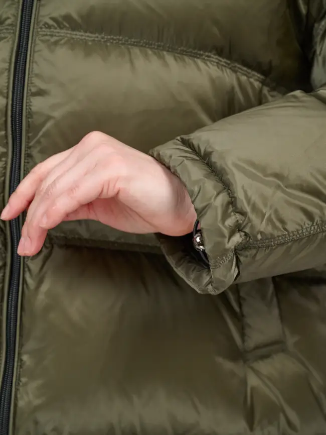 Пуховик зимний 9903 удлиненный Размер 50-60 фото 69