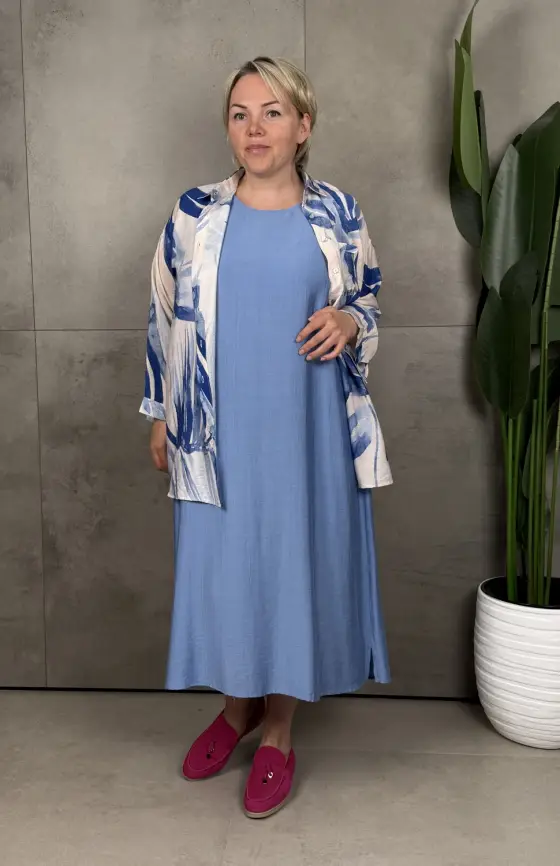 Сарафан ЭттоПлюс 047 размеры 52- 56 фото 62