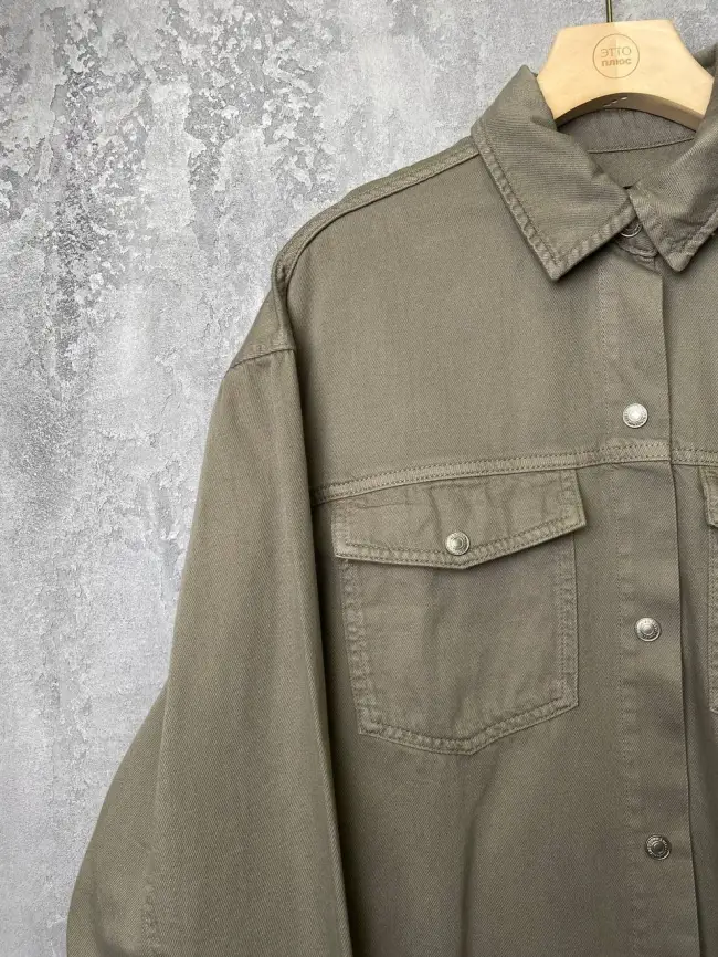 Джинсовая рубашка Витни G102 Размеры 50-58 фото 5