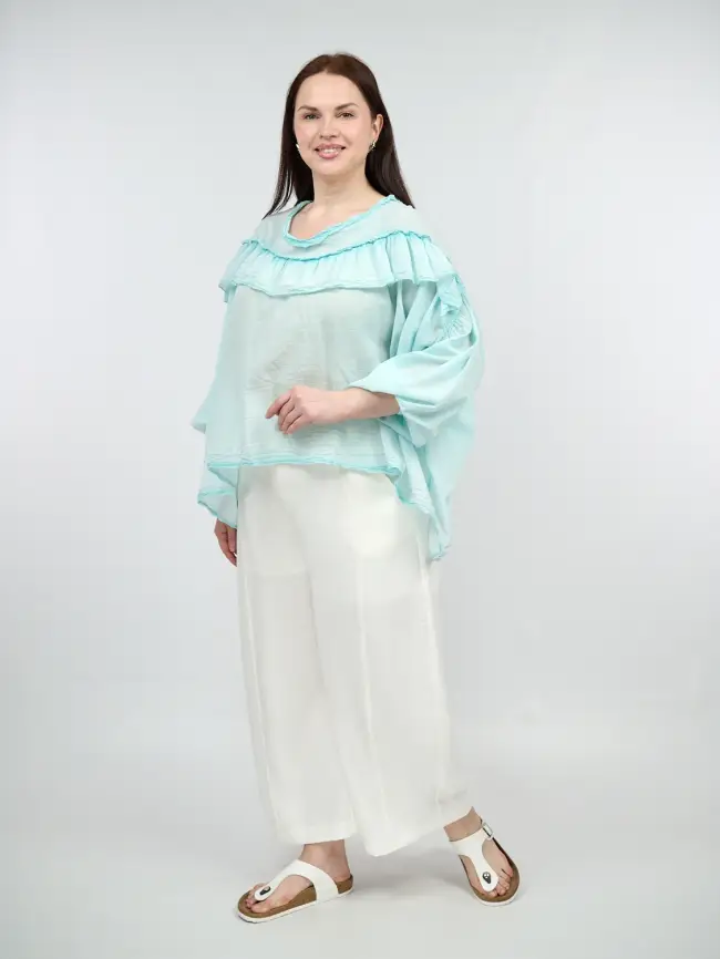 Блуза Италия 5086 Размер 50-58 фото 15