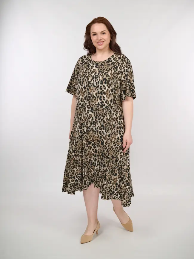 Платье ЭттоПлюс 036-2 размеры 54- 58 фото 1