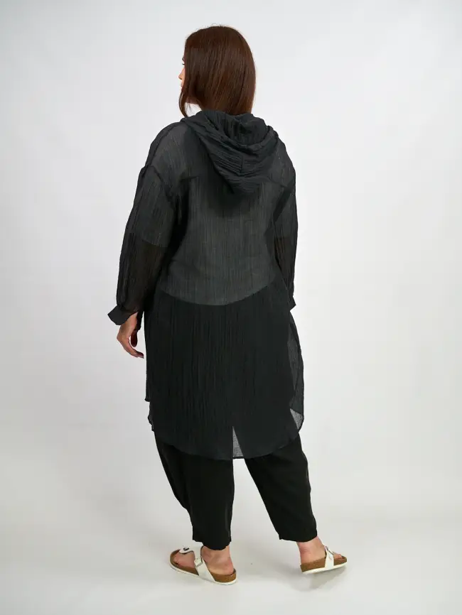 Пыльник рубашка удлиненный 9087 Размер 50-58 фото 19