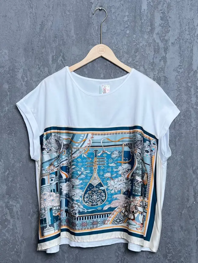 Блуза Италия 8860 Размер 50-58 фото 64