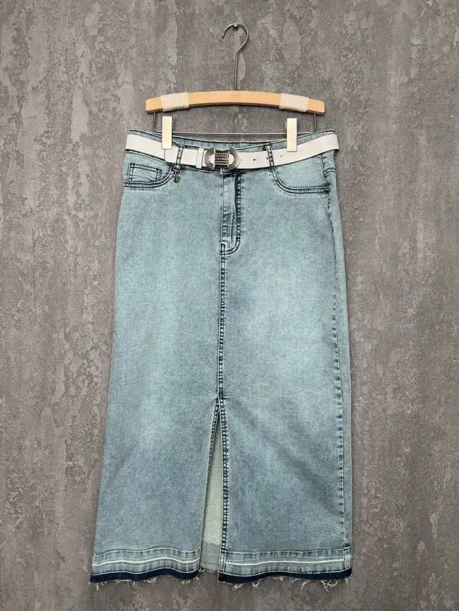 Юбка джинсовая 2338 Турция фото 14