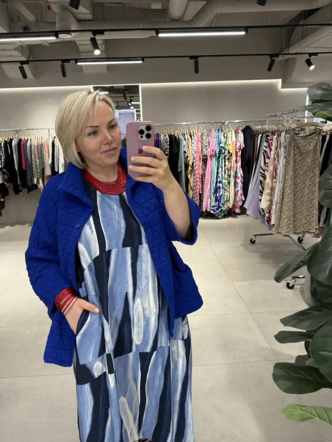 Сарафан ЭттоПлюс 0026 размер 52- 62 фото 9