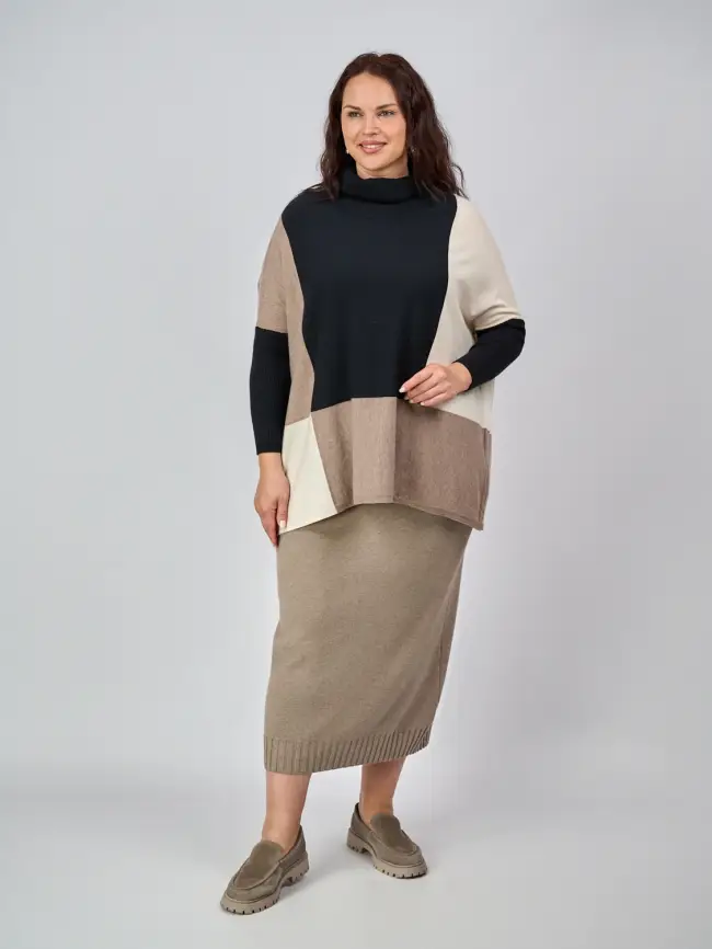 Юбка ЭттоПлюс 665 Размер 50-58 фото 21