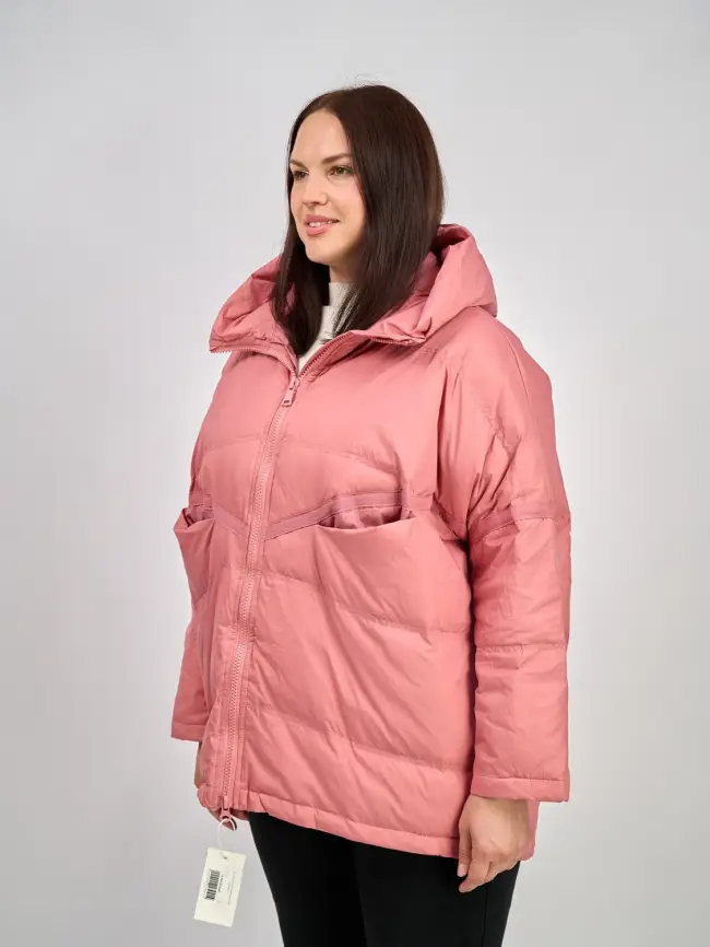 Пуховик 1404 Размер 50-56 фото 29