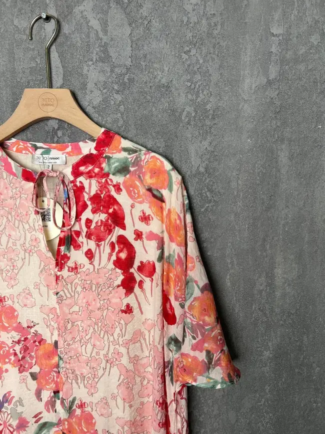 Платье ЭттоПлюс 34182 размеры 52- 58 фото 9