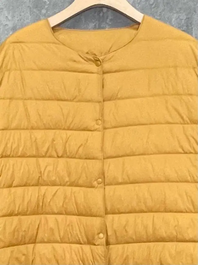 Легкая пуховая куртка 8802 Размер 46-56 фото 113