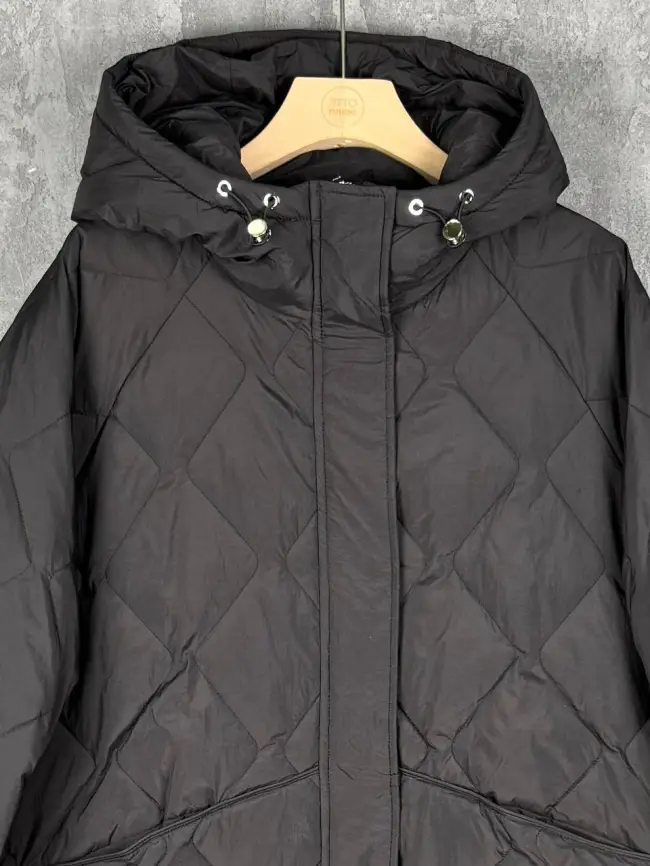 Стеганая куртка с капюшоном 8815 Размер 48-54 фото 25