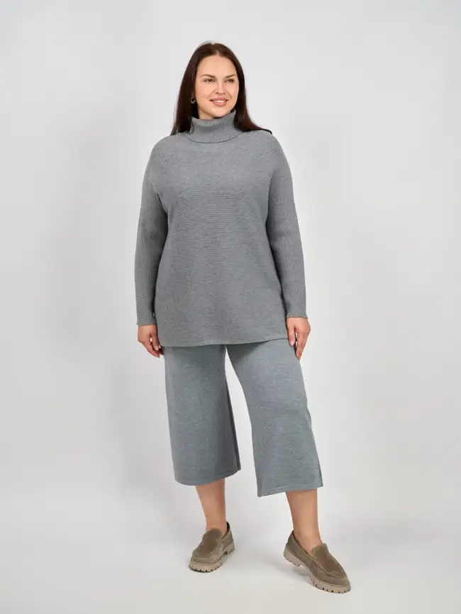 Вязаные кюлоты Этто плюс 273 Размер 50-58 фото 1