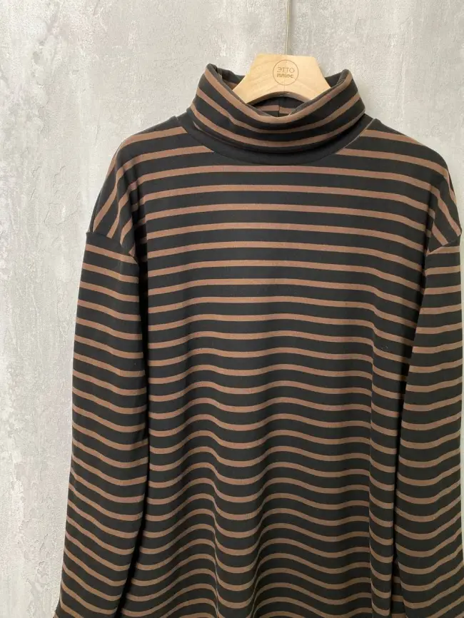 Водолазка в полоску 622 фото 6