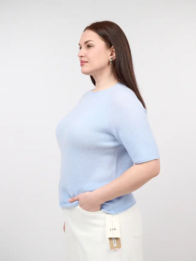 Джемпер шерсть,кашемир 25675 Размер 46-54 фото 37