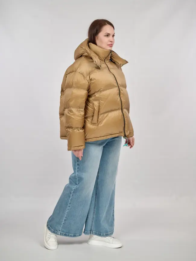 Пуховик зимний короткий 9903 Размер 50-58 фото 105