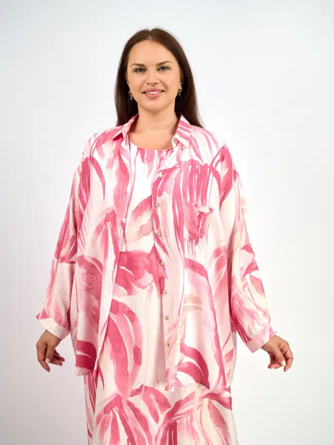 Рубашка ЭттоПлюс 042 Размеры 50-58 фото 14