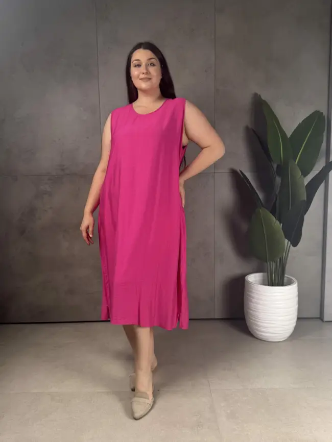 Сарафан ЭттоПлюс 047 размеры 52- 56 фото 40