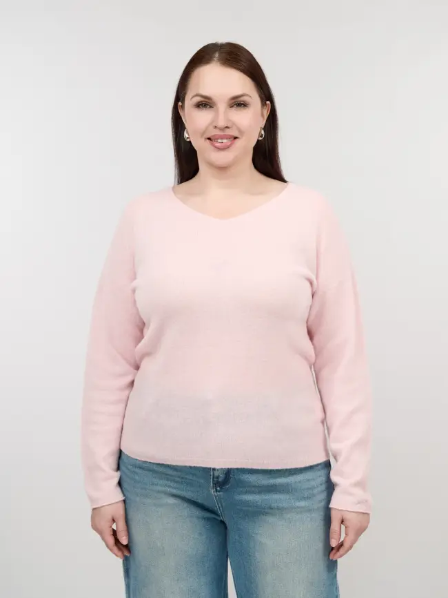 Джемпер шерсть,кашемир 25678 Размер 48-56 фото 12